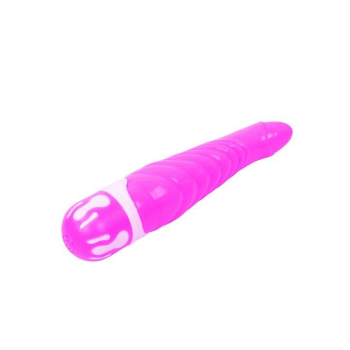 THE REALISTIC COCK PURPLE VIBRADOR LILA 21.8CM.
