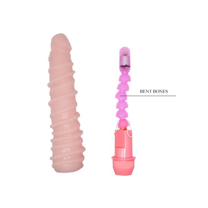 Baile - Flexi Vibe Sensual Vibrador Espiral 19.5 CM