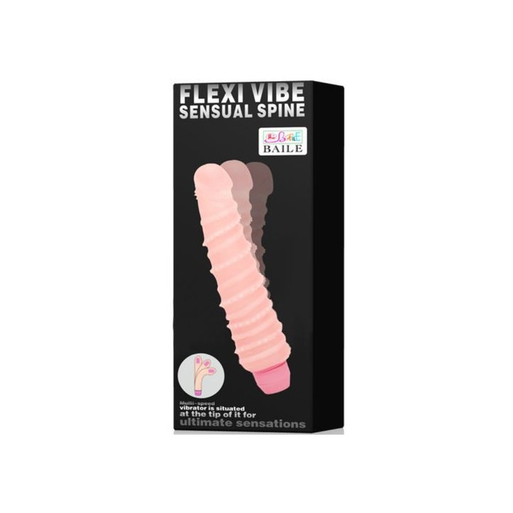 Baile - Flexi Vibe Sensual Vibrador Espiral 19.5 CM