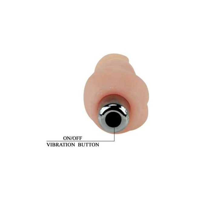 SUPER MINI VIBRATOR VIBRADOR NATURAL 12CM.