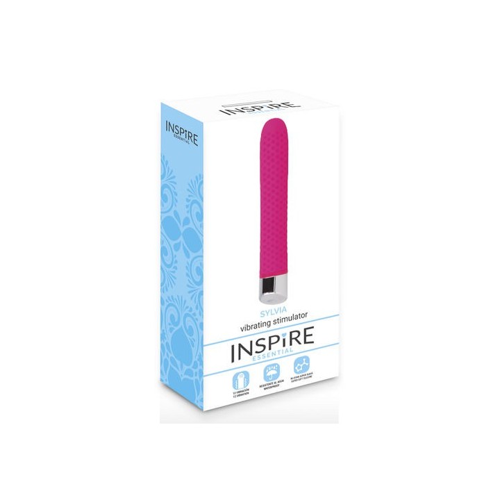 INSPIRE SYLVIA VIBRATING STIMULATOR VIBRADOR 16.7CM.