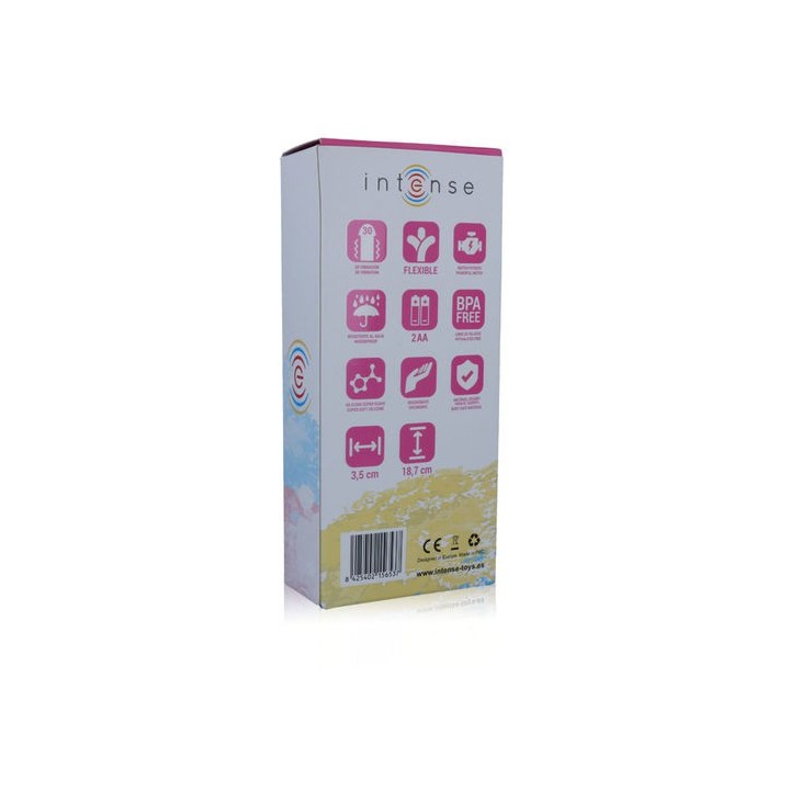 INTENSE LEO PINK VIBRADOR SILICONA