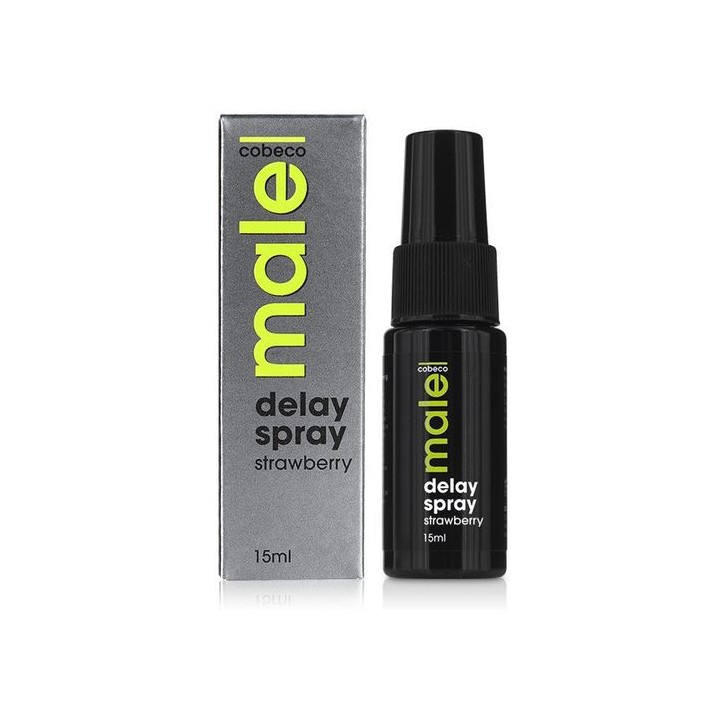 SPRAY RETARDANTE PROLONGADOR MALE DELAY SPRAY SABOR FRESA