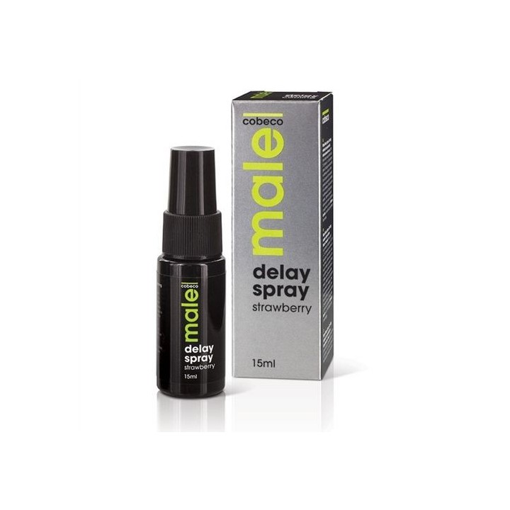 SPRAY RETARDANTE PROLONGADOR MALE DELAY SPRAY SABOR FRESA