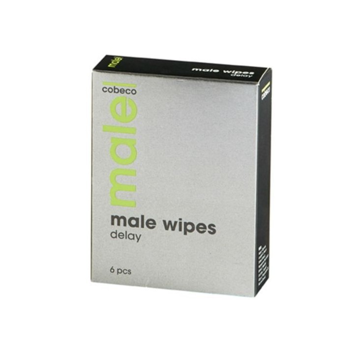 MALE WIPES DELAY 6 TOALLITAS RETARDANTE