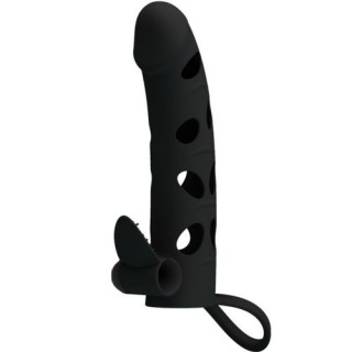 FUNDA SILICONA CON BALA VIBRADOR PRETTY LOVE