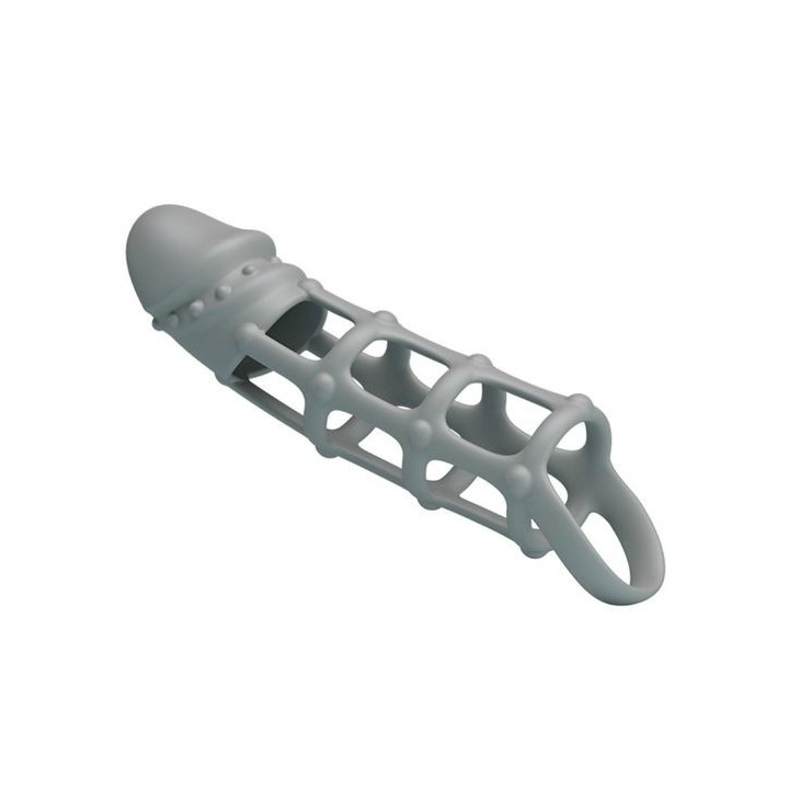 PENIS SLEEVE WITH BALL STRAP FUNDA CON ANILLA