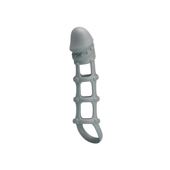 PENIS SLEEVE WITH BALL STRAP FUNDA CON ANILLA