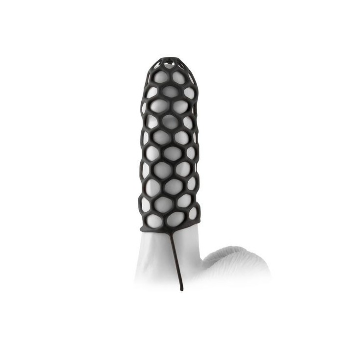 SILICONE WARRIOR COCK CAGE FUNDA CON ANILLA