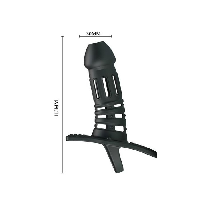 HERCULES PENIS SLEEVE FUNDA PENE SILICONA