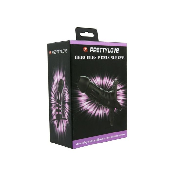 HERCULES PENIS SLEEVE FUNDA PENE SILICONA