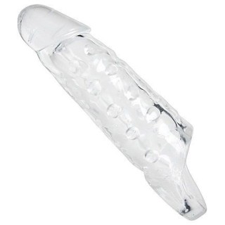 FUNDA ALARGADORA PARA EL PENE TRANSPARENTE