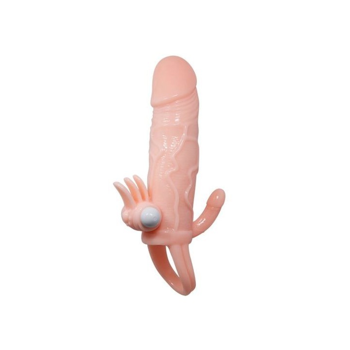 BRAVE MAN FUNDA VIBRADOR CON ESTIMULADOR ANAL