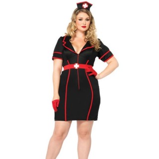 LEG AVENUE NURSE SET ENFERMERA PLUS SIZE