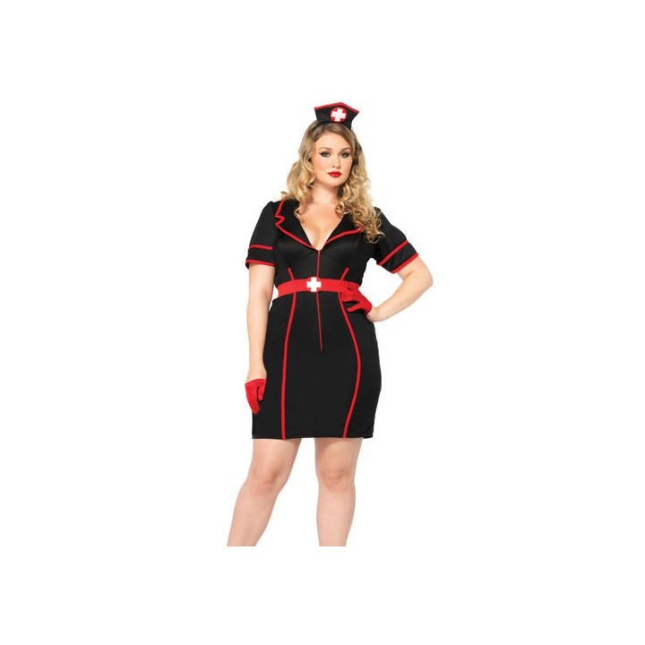 LEG AVENUE NURSE SET ENFERMERA PLUS SIZE