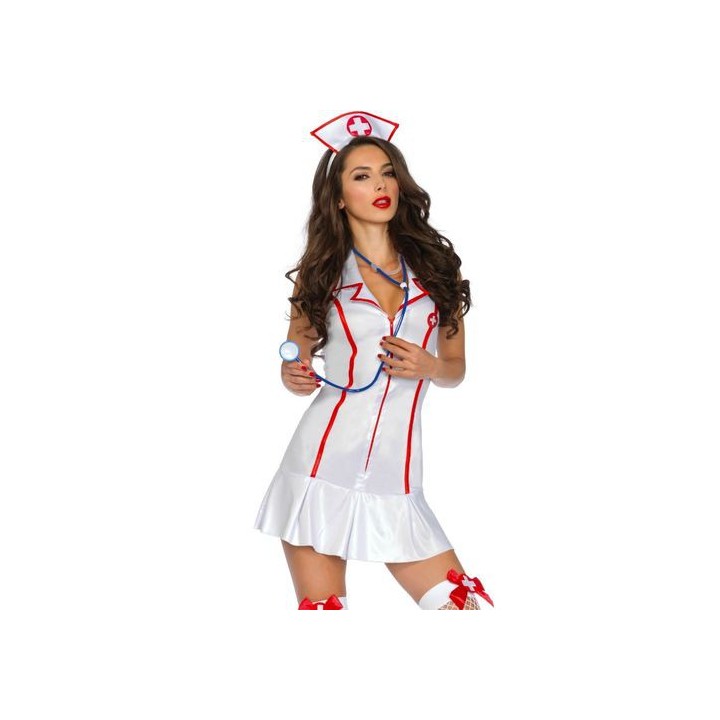 LEG AVENUE NURSE DISFRAZ ENFERMERA L/XL