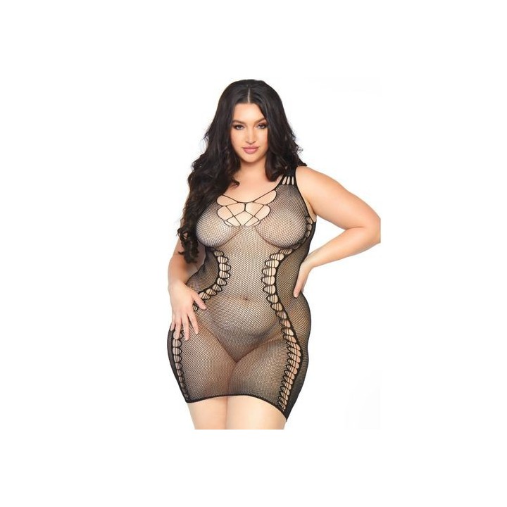 LEG AVENUE HOURGLASS MINI DRESS VESTIDO 1X/2X