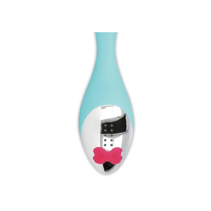 HAPPY LOKY RABBIT VIBRADOR FLEXIBLE POTENTE SILICONA USB