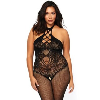 BODY TEDDY BODYSTOCKING CON ABERTURA TALLA GRANDE