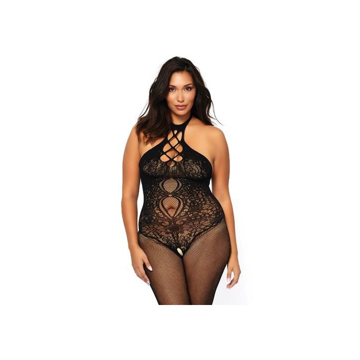 BODY TEDDY BODYSTOCKING CON ABERTURA TALLA GRANDE