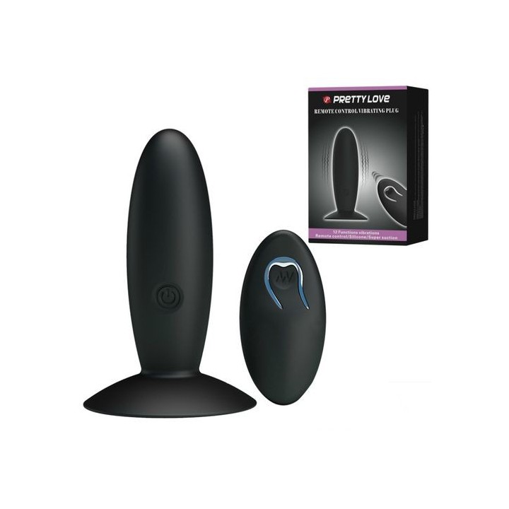 PRETTY LOVE REMOTE CONTROL VIBRATING PLUG (agotado temporalmente)