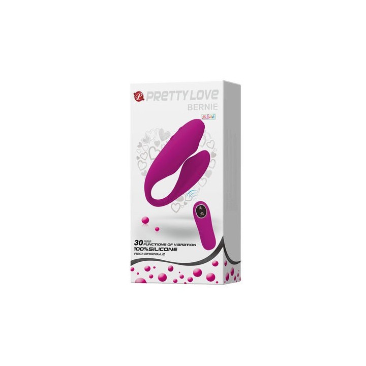 PRETTY LOVE BERNIE FOR TWO ESTIMULADOR CONTROL REMOTO