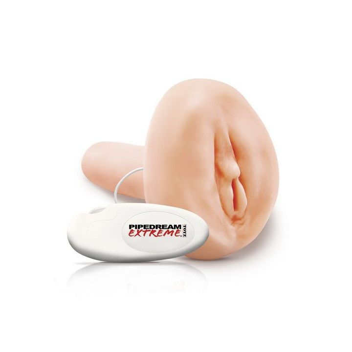 EXTREME TOYZ VIBRATING FRESHMAN MASTURBADOR VAGINA (Agotado temporalmente)