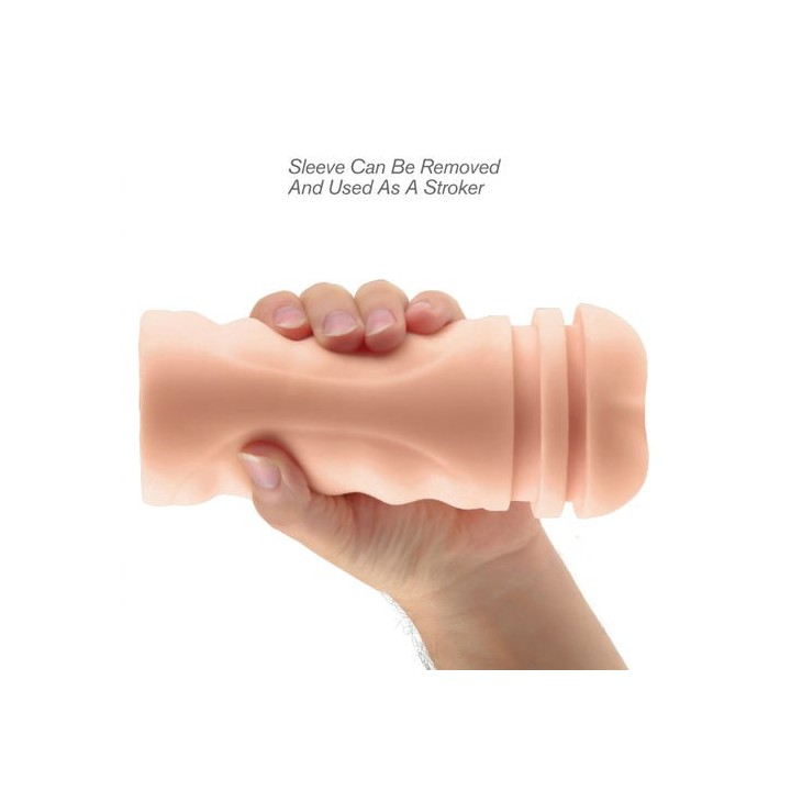 EXTREME TOYZ VIBRATING ASS STROKER MASTURBADOR ANO