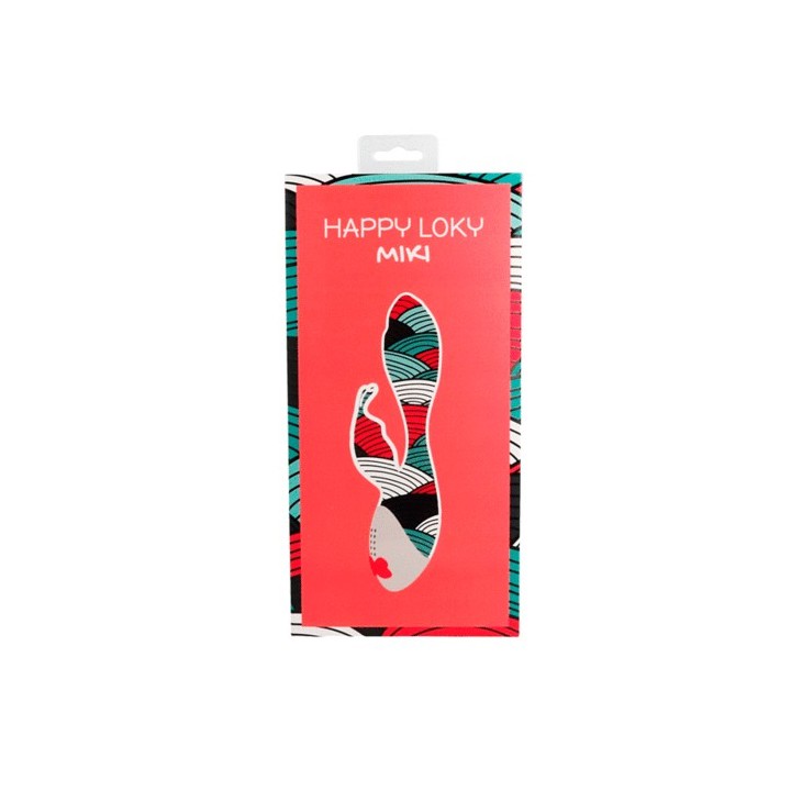 HAPPY LOKY RABBIT VIBRADOR FLEXIBLE POTENTE SILICONA USB