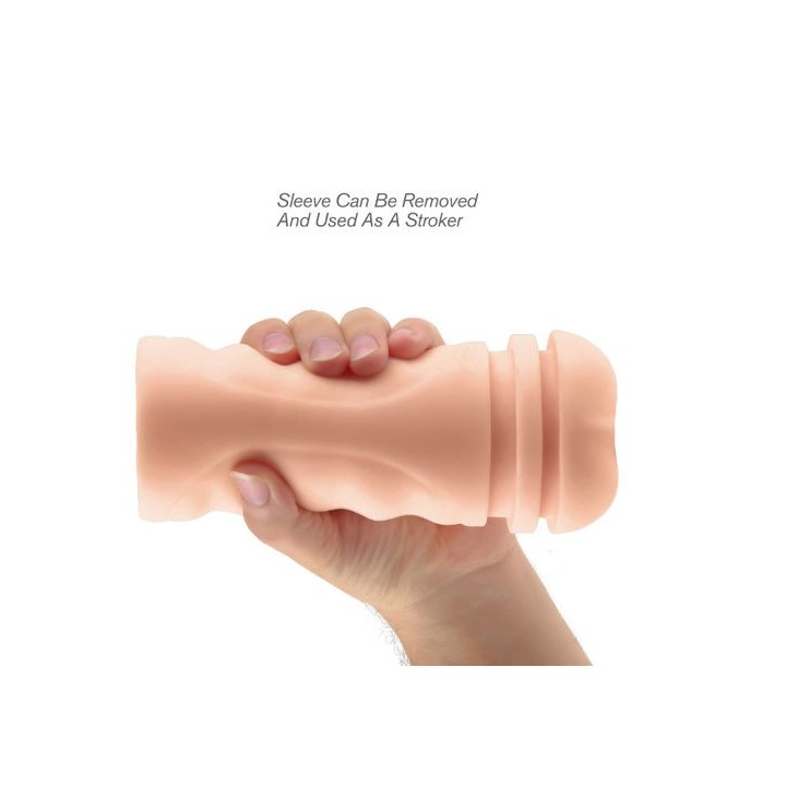 EXTREME TOYZ MEGA GRIP MOUTH STROKER MASTURBADOR VIBRADOR