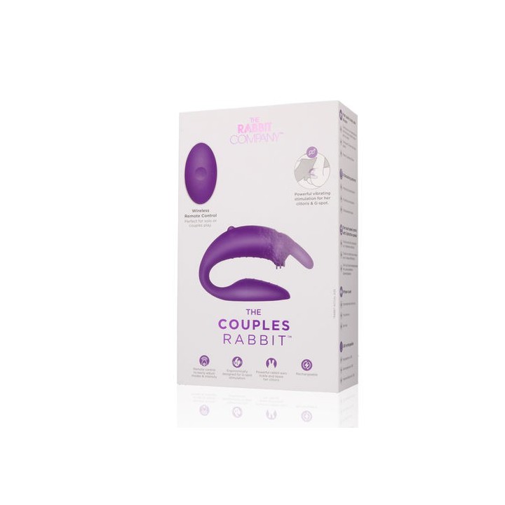 THE COUPLES RABBIT BY WE VIBE VIBRADOR PARA DOS CONTROL REMOTO