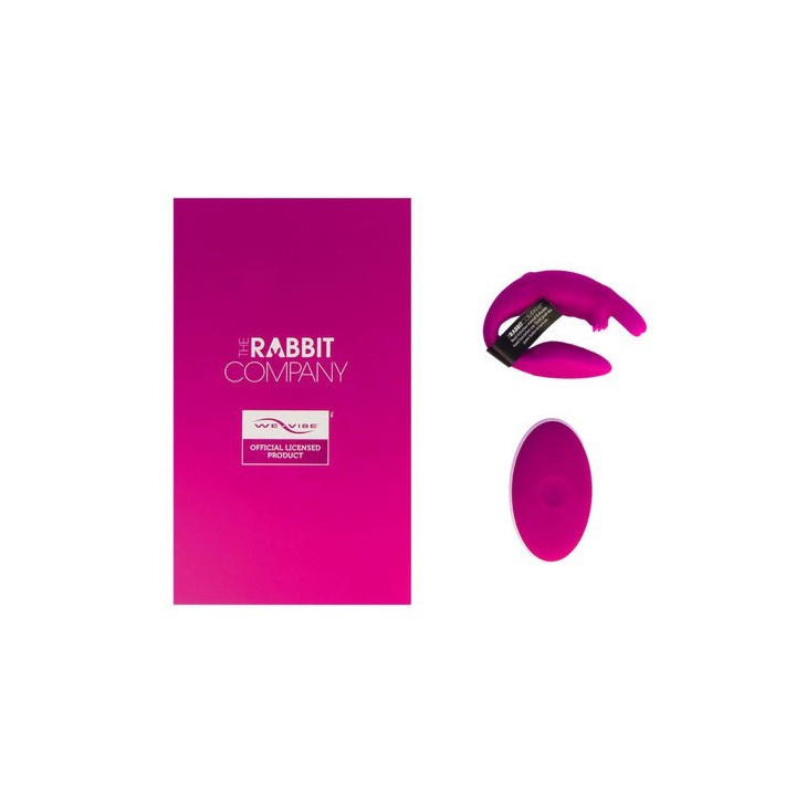 WE VIBE THE COUPLES RABBIT VIBRADOR PARA PAREJA CONTROL REMOTO