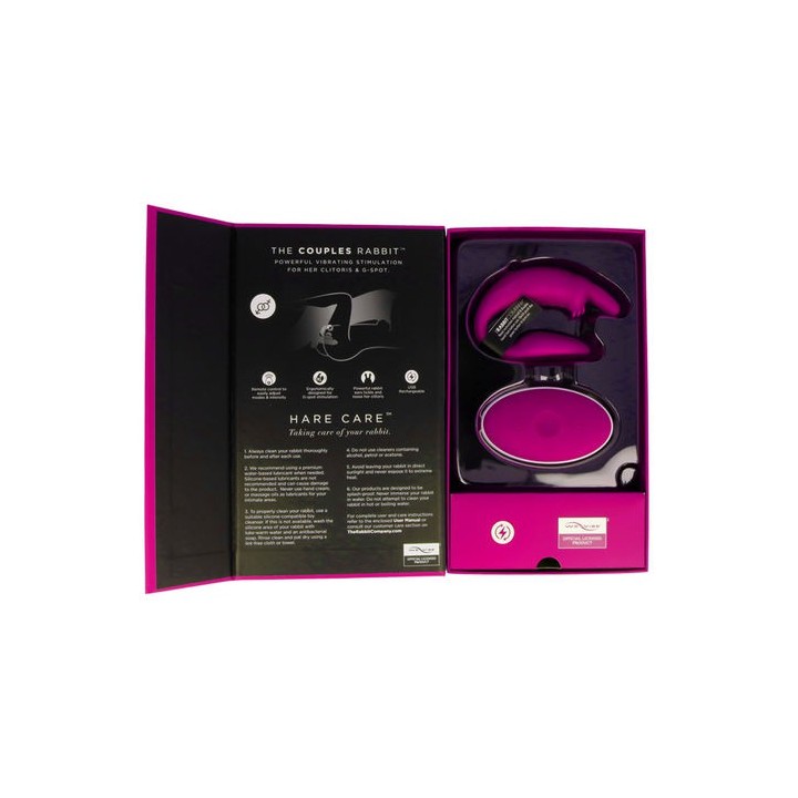 WE VIBE THE COUPLES RABBIT VIBRADOR PARA PAREJA CONTROL REMOTO