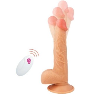 CYBER SILICOCK REMOTE CONTROL REALISTIC PENE VIBRADOR USB