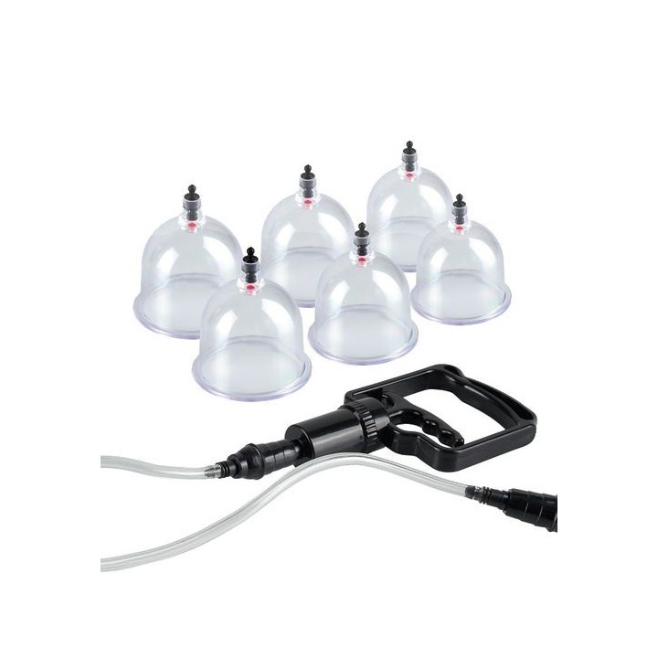 FETISH BEGINNER'S 6 PC. CUPPING SET SUCCIÓN
