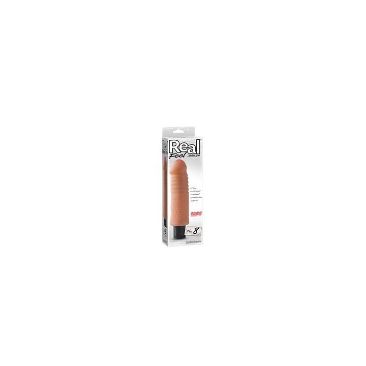 REAL FEEL FANTA FLESH VIBRADOR REALÍSTICO 19CM.