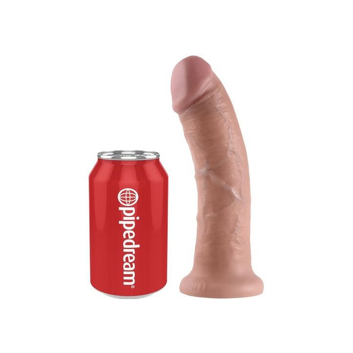 DILDO PENE REALÍSTICO CON VENTOSA 8" 20.3 CM