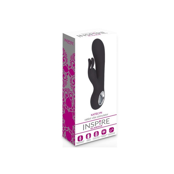 INSPIRE KATELYN RABBIT VIBE STIMULATOR VIBRADOR USB SILICONA