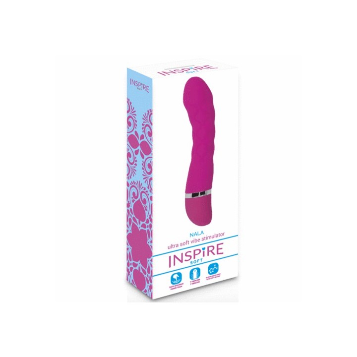 INSPIRE NALA ULTRA SOFT VIBE STIMULATOR VIBRADOR ULTRA SUAVE SILICONA