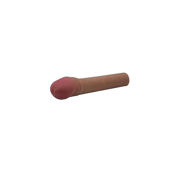 CYBERSKIN VIBRATING XTRA THICK PENIS EXTENSION FUNDA EXTENSORA