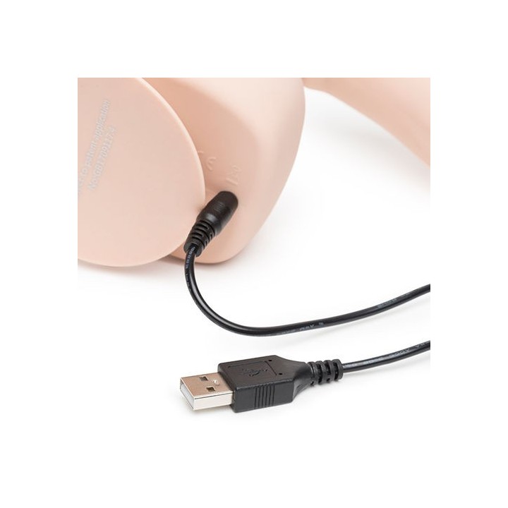 UPRIZE 8" REMOTE CONTROL AUTOERECT VIBRATING USB DILDO BIÓNICO 20CM.