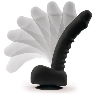UPRIZE 8" REMOTE CONTROL AUTOERECT VIBRATING USB DILDO BIÓNICO 20CM. NEGRO