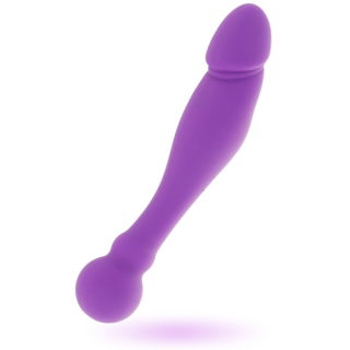 INTENSE RICK DUAL DILDO FLEXIBLE SILICONA LILA
