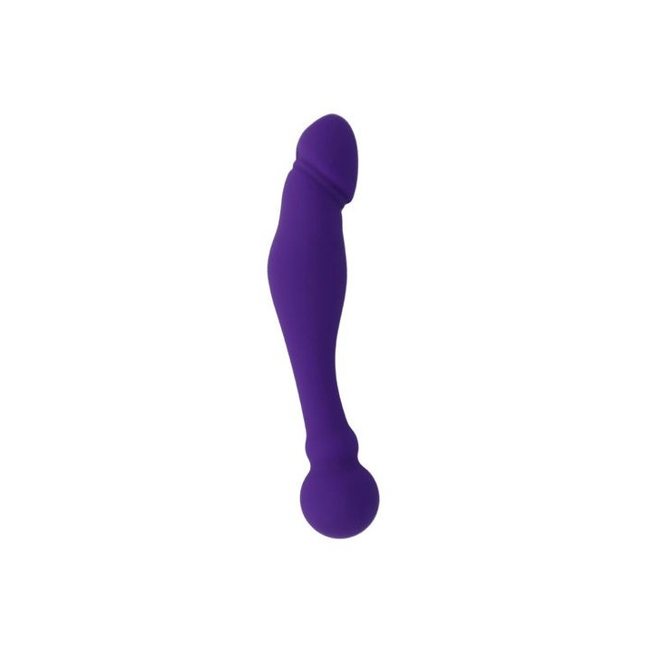 INTENSE RICK DUAL DILDO FLEXIBLE SILICONA LILA