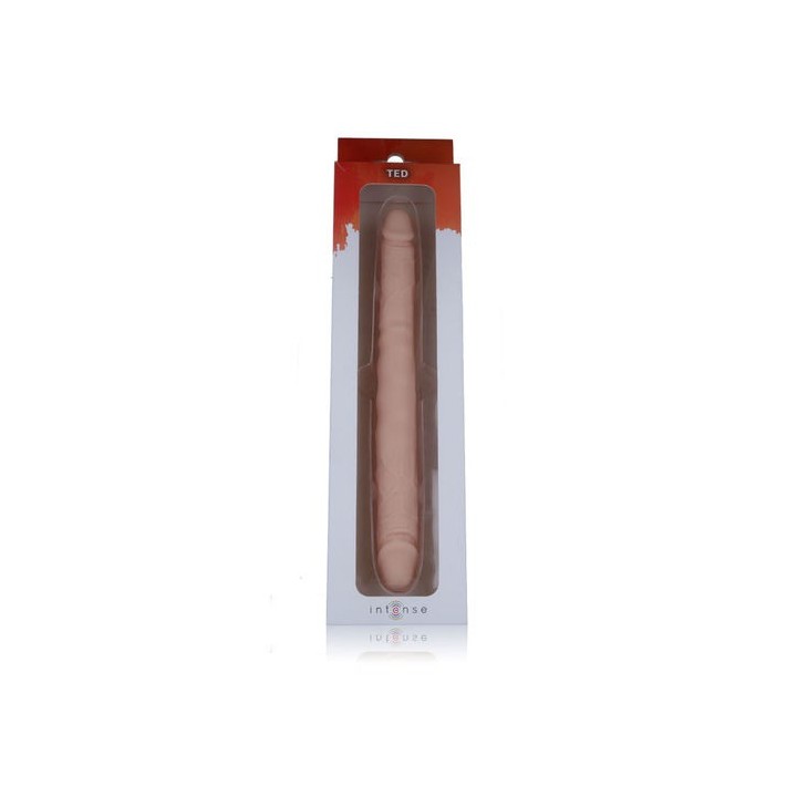 INTENSE TED DOUBLE PLEASURE DILDO DOBLE REALÍSTICO SILICONA 30CM.
