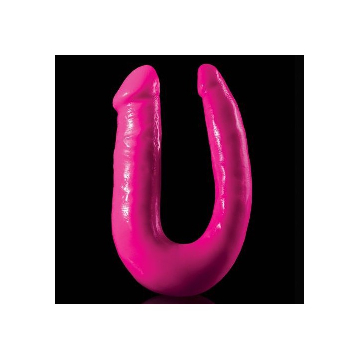 DILLIO 11"DOUBLE TROUBLE PINK DILDO DOBLE 28CM.