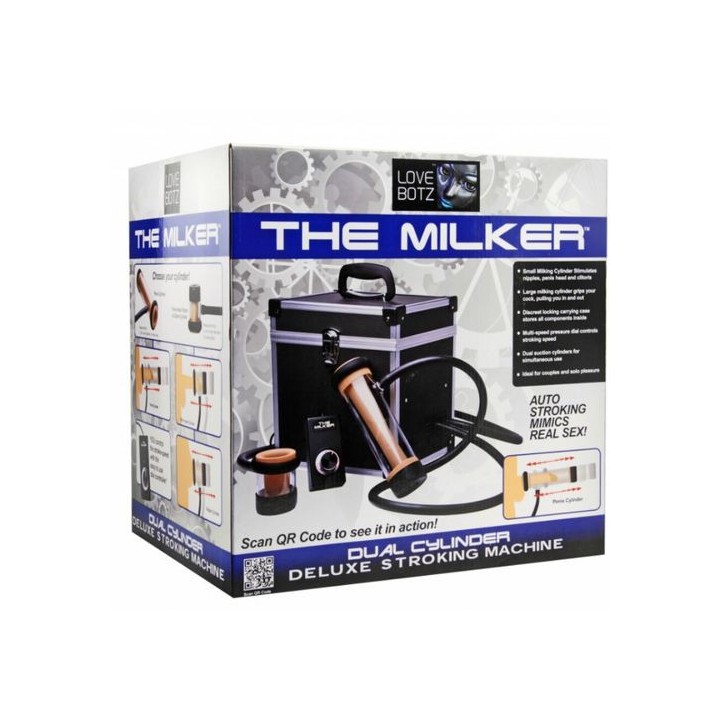 DELUXE STROKING MACHINE THE MILKER MÁQUINA SEXUAL