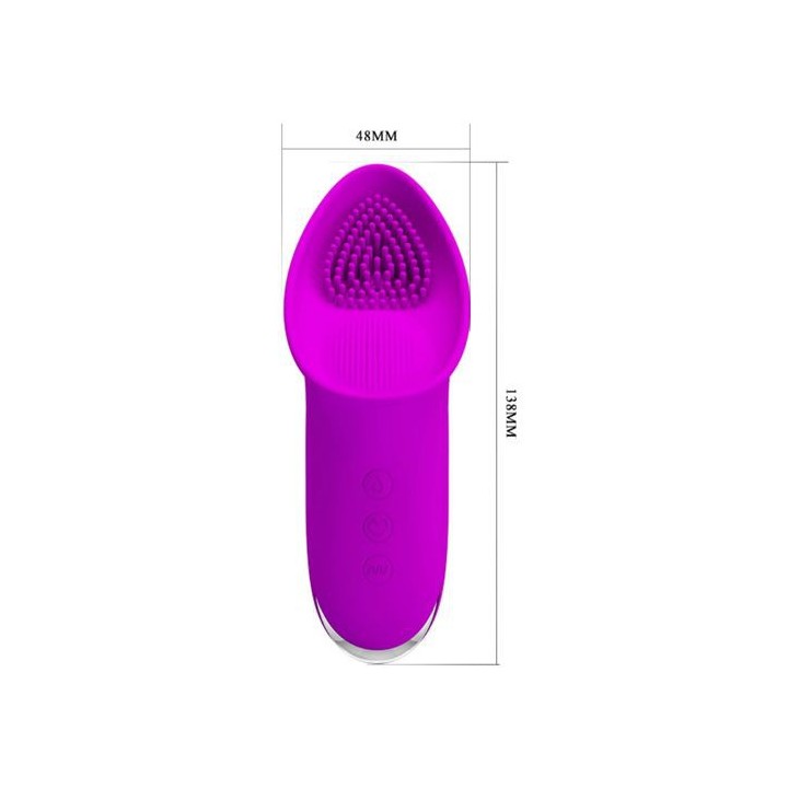 PRETTY LOVE ISAAC SUCKING & VIBRATING FUNCTION ESTIMULADOR SILICONA USB