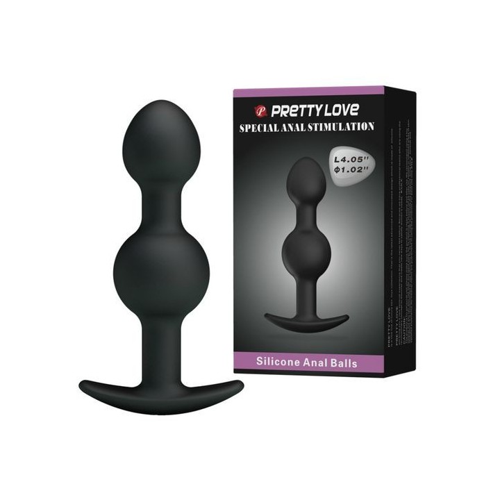 PRETTY LOVE SILICONE ANAL BALLS BOLAS