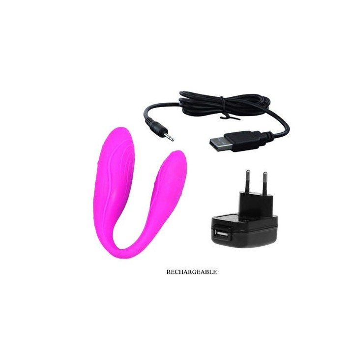 PRETTY LOVE INDULGENCE ESTIMULAD OR PARA DOS USB SILICONA
